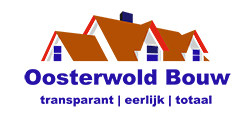 Logo van Oosterwold Bouw bestaande uit een tekening van een huis.