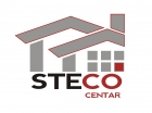 Logo van Steco bestaande uit een tekening van een huis.